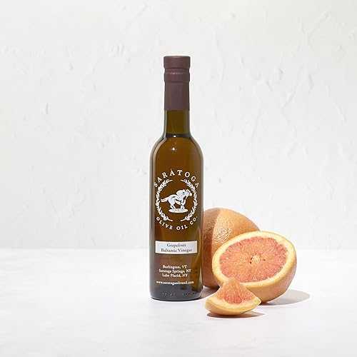 サラトガ オリーブ オイル カンパニー グレープフルーツ ホワイト バルサミコ ビネガー 750ml (25.4オンス) Saratoga Olive Oil Co. Saratoga Olive Oil Company Grapefruit White Balsamic Vinegar 750ml (25.4oz)