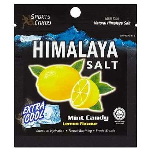 48? ?, ? ? ???? ?? ?? ?? ?? ? 15g (48? ?) Big Foot Himalaya Salt Mint Candy Lemon Flavour 15g (48 Packs)