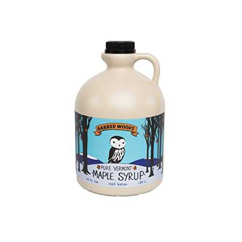 ?? ??? ?? ? ?? A ??? ??? ?? - ??? ?? ??? ?? - 1/2?? Very Dark, Strong Taste Grade A Vermont Maple Syrup - Barred Woods Maple Products -1/2 Gallon - End of Season Maple Syrup|Glomarket
