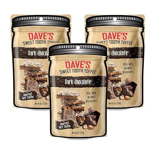 ???? ??? ?? ??, ?? ??? ? ?? ??, ?? ??, ??? ? ??? ??, ??, ????, ??? ??, 4.0 ?? ??? ??? ??, 3? ? Dave's Sweet Tooth Toffee - Dark Chocolate Toffee Gift Set