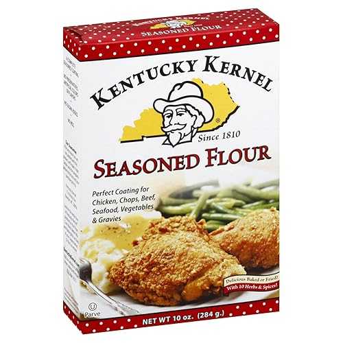 ケンタッキーカーネル味付け小麦粉、10オンス（6個パック） Kentucky Kernel Seasoned Flour, 10 Ounce (Pack of 6) 8,045円