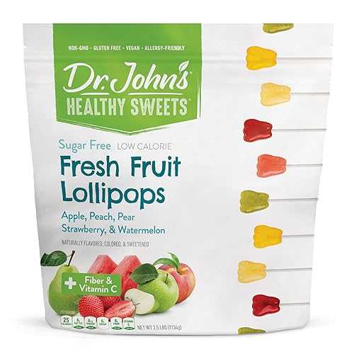 ?? ?? ??? ?? ??? ??? ?? ?? ?? ?? (150??, 2.5???) Dr. John's Healthy Sweets Dr. John’s Sugar Free Candy, Healthy Lollipops with Zero Sugar, Low Calorie Snacks, Keto Friendly Hard Candy Sw