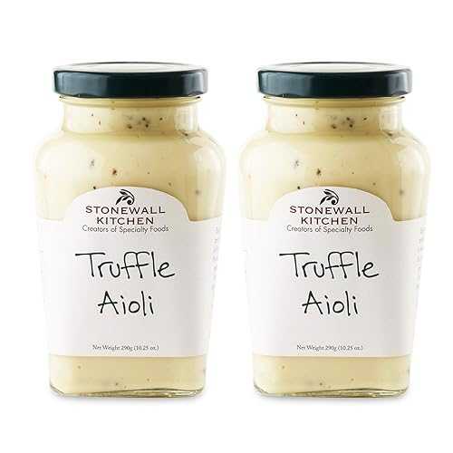Stonewall Kitchen トリュフ アイオリ、10.25 オンス (2 個パック) Stonewall Kitchen Truffle Aioli, 10.25 Ounce (Pack of 2) 8,225円