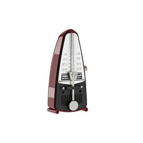 ウィットナー 834 タクテル ピッコロ メトロノーム ルビー Wittner 834 Taktell Piccolo Metronome, Ruby