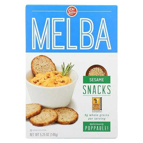?? ?? ?? ?? ??, 5.25?? Old London Melba Snack Sesame, 5.25 Oz (Pack of 12)