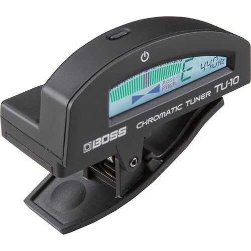 BOSS TU-10-BK ??? ???? ??, ?? (TU-10-BK) BOSS TU-10-BK Clip-On Chromatic Tuner, black (TU-10-BK)
