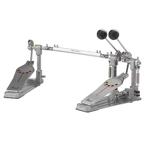 Pearl P932 Longboard Double Bass Drum Pedal with Sprocketless Chain Drive , Powershifter Pedalboard, and Dual Interchangeable Cams. 57,359円