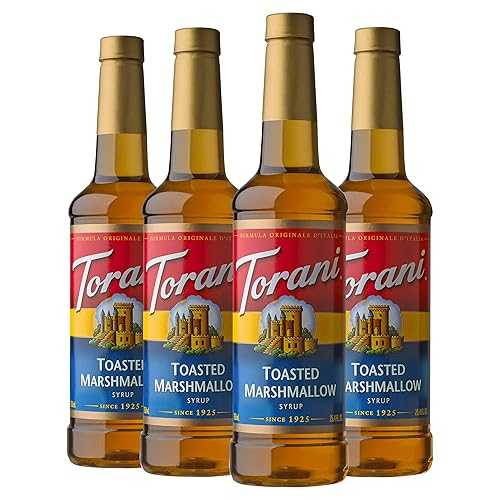 Torani シロップ、トーストマシュマロ、25.4 オンス (4 個パック) Torani Syrup, Toasted Marshmallow, 25.4 Ounces (Pack of 4)