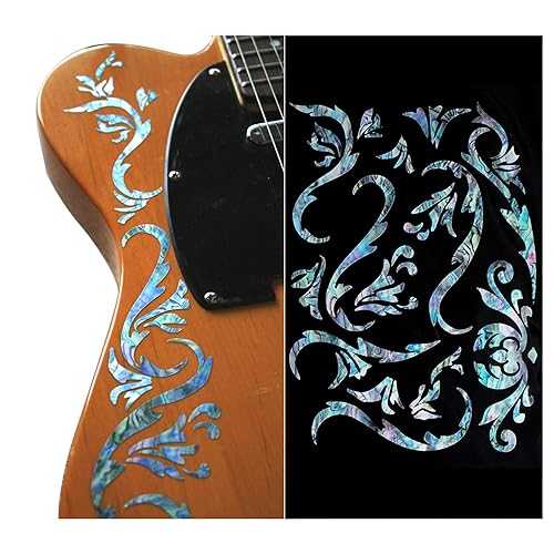 ??? ???? ?? ?? MX ?? ? ??? ??? ??? Inlaystickers Jockomo Cowboy Fancy Vine MX Guitar and Bass Inlay Sticker 4,892円