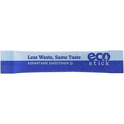 ???? ?? ??? ??? ??, ?? ????, 2000?? ecoStick Zero Calorie Sweetener Packets | Blue Aspartame | 2000 Count | Gluten Free