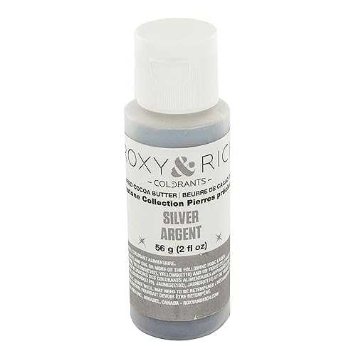 Roxy & Rich Gemstone Collection Cocoa Butter, 56 Grams Silver
