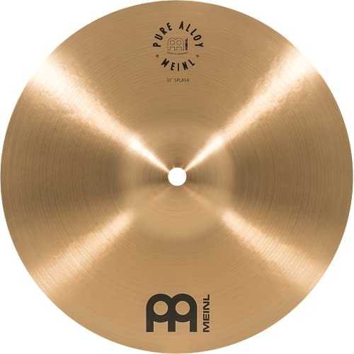 Meinl 10 インチ スプラッシュ シンバル - ピュア アロイ トラディショナル - ドイツ製、2 年保証 (PA10S) Meinl Cymbals Meinl 10\