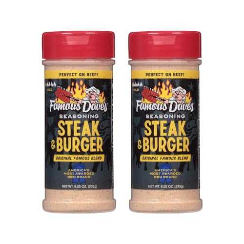 Famous Dave's - 2 pck, Steak & Burger Seasoning (16.50 oz.)