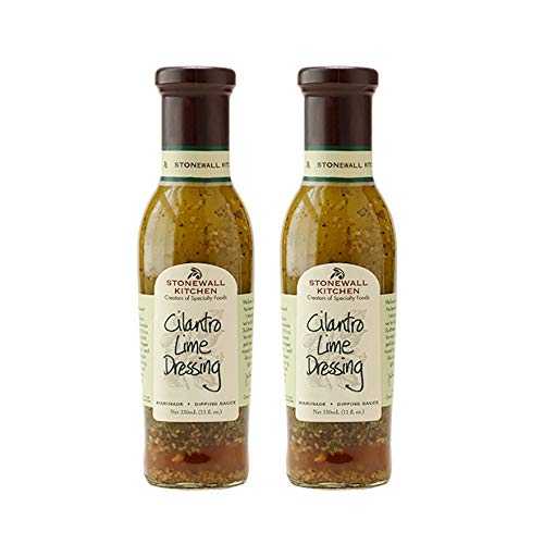 Stonewall Kitchen シラントロライムドレッシング、11 オンス (2 個パック) Stonewall Kitchen Cilantro Lime Dressing, 11 oz (Pack of 2)
