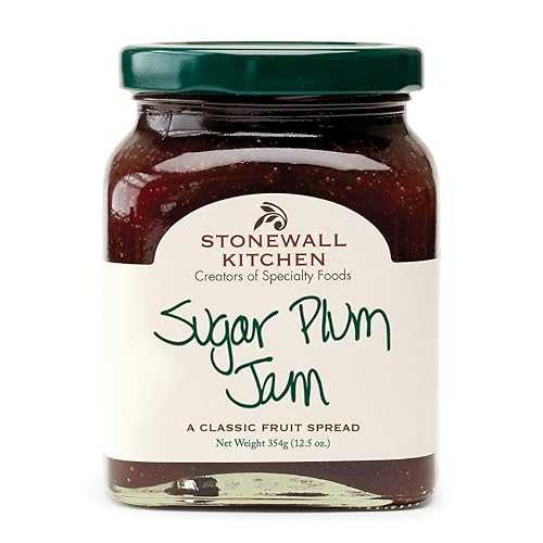 Stonewall Kitchen シュガープラムジャム、12.5オンス Stonewall Kitchen Sugar Plum Jam, 12.5 Ounces