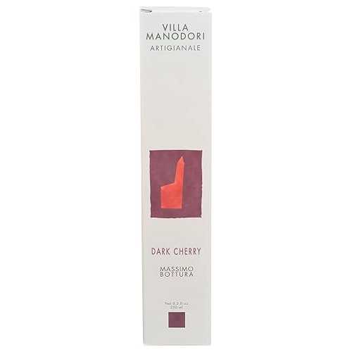 Villa Manodori、マッシモ ボットゥーラ ダークチェリー グルメ ドレッシング、8.5 液量オンス Villa Manodori, Massimo Bottura Dark Cherry Gourmet Dressing, 8.5 Fl Oz