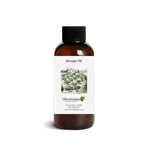 OLIVENATION Food Grade Orange Oil 16 ounces