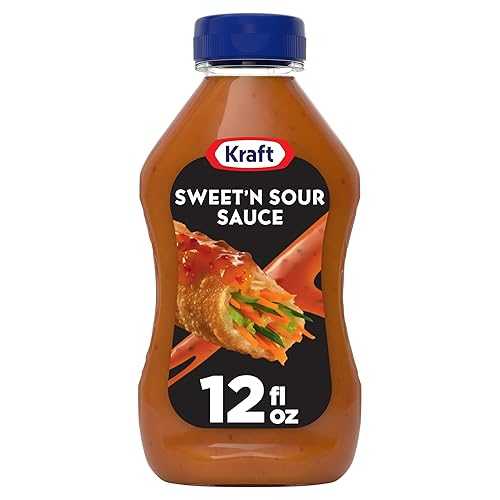 クラフト スウィート アンド サワー ソース (12 液量オンスのボトル、12 個パック) Kraft Sweet 'n Sour Sauce (12 fl oz Bottles, Pack of 12)
