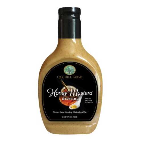 Oak Hill Farms サラダドレッシング、ハニーマスタード、24 オンス (6 個パック) Oak Hill Farms Salad Dressings, Honey Mustard, 24 Ounce (Pack of 6)