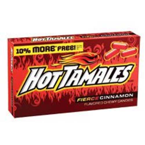 Pack of 4, 5.5 OZ Each, Hot Tamales Fierce Cinnamon