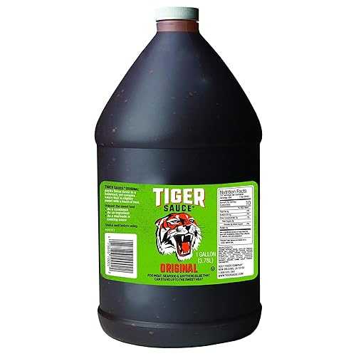 Try Me Tiger Sauce Original Hot Sauce, 1 Gallon Jug (Pack of 1)