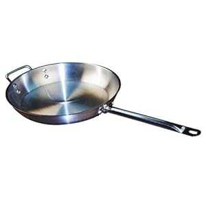 Winware ステンレススチール 9.5 インチ フライパン Winware Stainless Steel 9.5 Inch Fry Pan