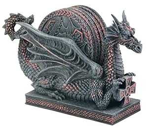 火竜 優勝杯/一皿 コースター グッズ 老人ホーム 飾り付け SUMMIT COLLECTION Dragon Cup/Plate Coasters Collectible Home Decoration キッチン用品・食器・調理器具-その他
