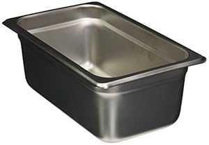 Winco アンチジャミング スチームパン、1/4 x 4 インチ、24 ゲージ Winco Anti-Jamming Steam Pan, 1/4 by 4-Inch, 24-Gauge