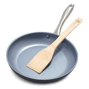 GreenPan Lima Hard Anodized Healthy Ceramic Nonstick 10\" Frying Pan Skillet, PFAS-Free, Oven Safe, Gray"