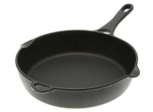 岩鋳 8-1/2in 鋳鉄フライパン S 黒いこと Iwachu 8-1/2\" Cast Iron Frying Pan, Small, Black"