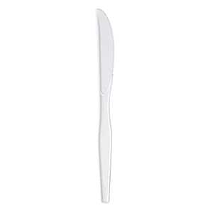 Dixie Kh217 ヘビーウェイト プラスチック ナイフ、バルク、7-1/2 インチ L、1000/Ct、ホワイト Dixie Kh217 Heavywt Plastic Knives, Bulk, 7-1/2-Inch L, 1000/Ct, White