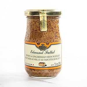 ディジョン Edmond Fallot Honey & Gingerbread Dijon Mustard (7 ounce)