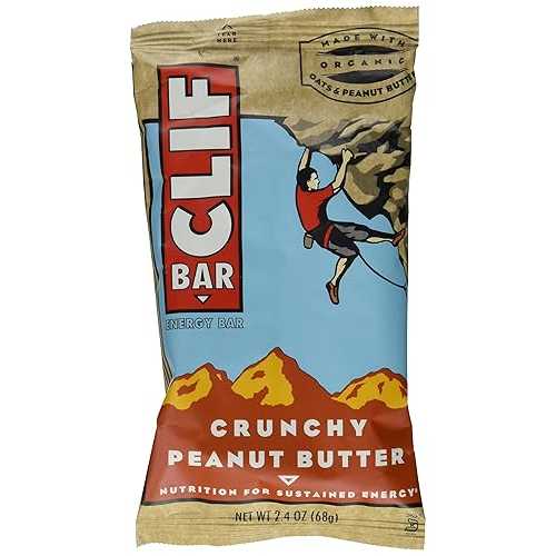 Cliff Bar Cliff Bar、Og、Crnch Pnt Btr、2.40 オンス (12 個パック) Cliff Bar Clif Bar, Og, Crnch Pnt Btr, 2.40-Ounce (Pack of 12)