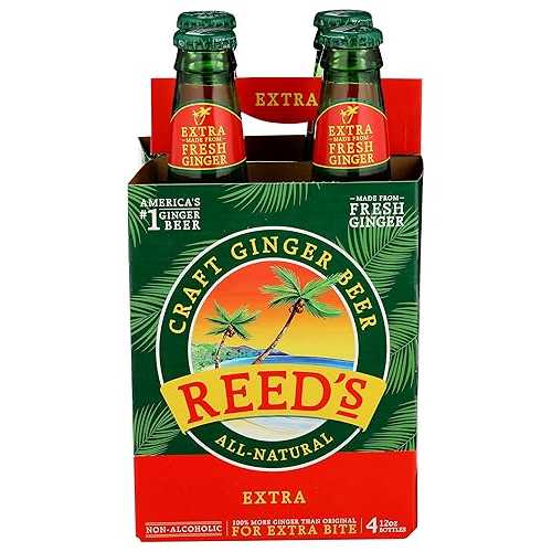 Reed's Ginger Beer Extra Ginger Brew, 4 pk 6,448円
