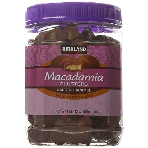 カークランド シグネチャー マカダミア クラスター、32 オンス Kirkland Signature Macadamia Clusters, 32 Oz