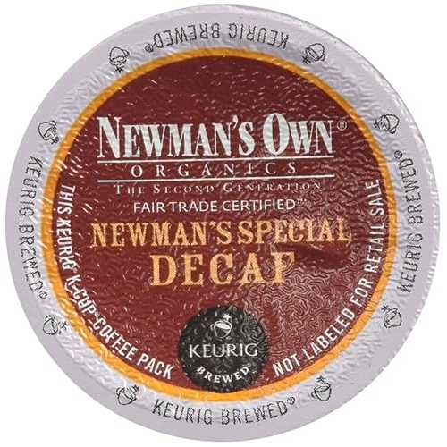 Newman's Own Organics スペシャル ブレンド DECAF 48 K カップ (キューリグ ブルワーズ用) Newman's Own Organics SPECIAL BLEND DECAF 48 K-Cups for Keurig Brewers
