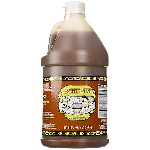 The Pepper Plant Pepper Plant California Style Hot Sauce (Original, 64 Fl. Oz.)
