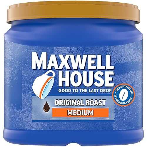 Maxwell House Medium Roast Original Roast Ground Coffee, 30.6 oz. Canister