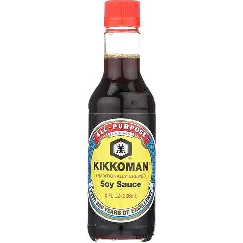 Kikkoman Soy Sauce, 10-Ounce Bottle (Pack of 4) 7,693円