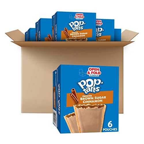 Pop-Tarts Toaster Pastries, Breakfast Foods, Kids Snacks, Frosted Brown Sugar Cinnamon (144 Pop-Tarts) 19,229円