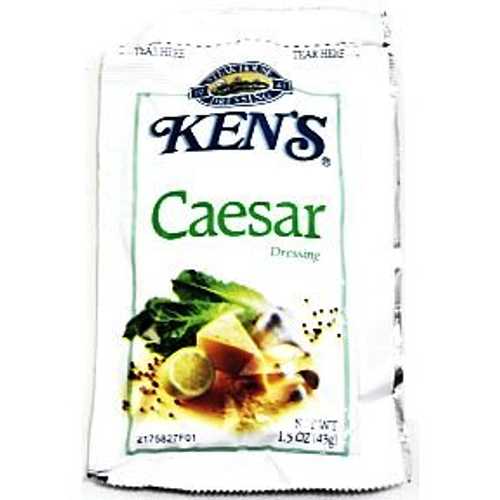 Kens 362361 ケンズ シーザー ドレッシング - 60 個入りケース Kens 362361 Kens Caesar Dressing- Case of 60