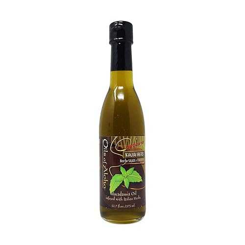 オイル オブ アロハ カウアイ ハーブ マカダミア オイル、12.7 FZ OILS OF ALOHA Kauai Herb Macadamia Oil, 12.7 FZ