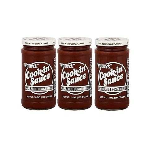 Woody's クックインソース バーベキューコンセントレート 13 オンス (3 個パック) Woody's Cook-in' Sauce Barbecue Concentrate 13oz (Pack of 3)
