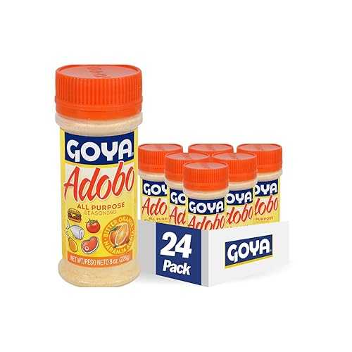 Goya Foods Adobo All Purpose Seasoning with Bitter Orange, 8-Ounce (Pack of 24)