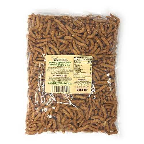 ヤンキートレーダーズセサミスティック、2ポンド YANKEETRADERS Yankee Traders Sesame Sticks, 2 Pound