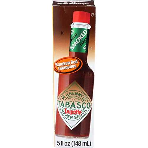 Tabasco, Chipotle Pepper Sauce, 5 Fl Oz(Pack of 6)
