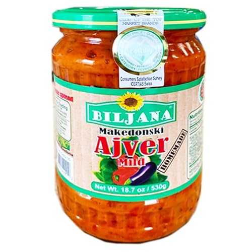 EUROFOODDEALS BILJANA MACEDONIAN AJVER/AJVAR MILD 530g
