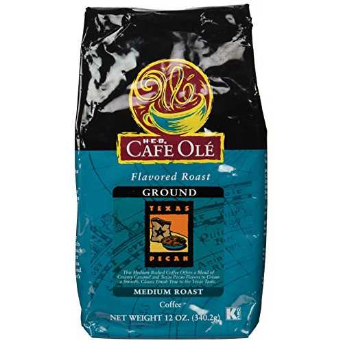 カフェ オーレ フレーバー ロースト テキサス ピーカン グラウンド コーヒー 12 オンス (3個入り) CAFE Ol・・ Cafe Ole Flavored Roast Texas Pecan Ground Coffee 12 Oz. (Pack of 3)