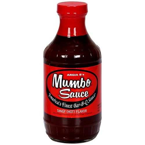 マンボソースBBQピリッと辛い MUMBO SAUCE BBQ TANGY HOT