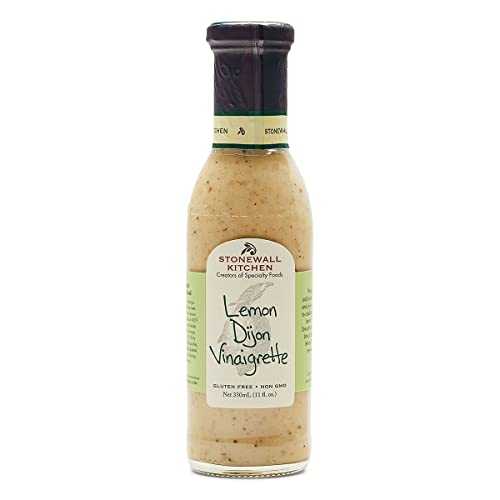 Stonewall Kitchen レモン ディジョン ビネグレット、11 液量オンス Stonewall Kitchen Lemon Dijon Vinaigrette, 11 fl oz